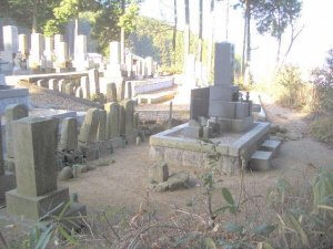 岐阜県恵那市墓石リフォーム工事　松岡様_施工前