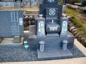 岐阜県恵那市墓石リフォーム工事　宮崎様_施工後