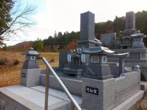 岐阜県恵那市墓石工事　可知様_サンプル画像01