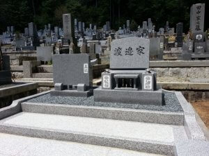 岐阜県恵那市デザイン墓石　渡辺様_サンプル画像02
